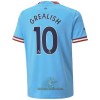 Officiële Voetbalshirt Manchester City Grealish 10 Thuis 2022-23 - Heren